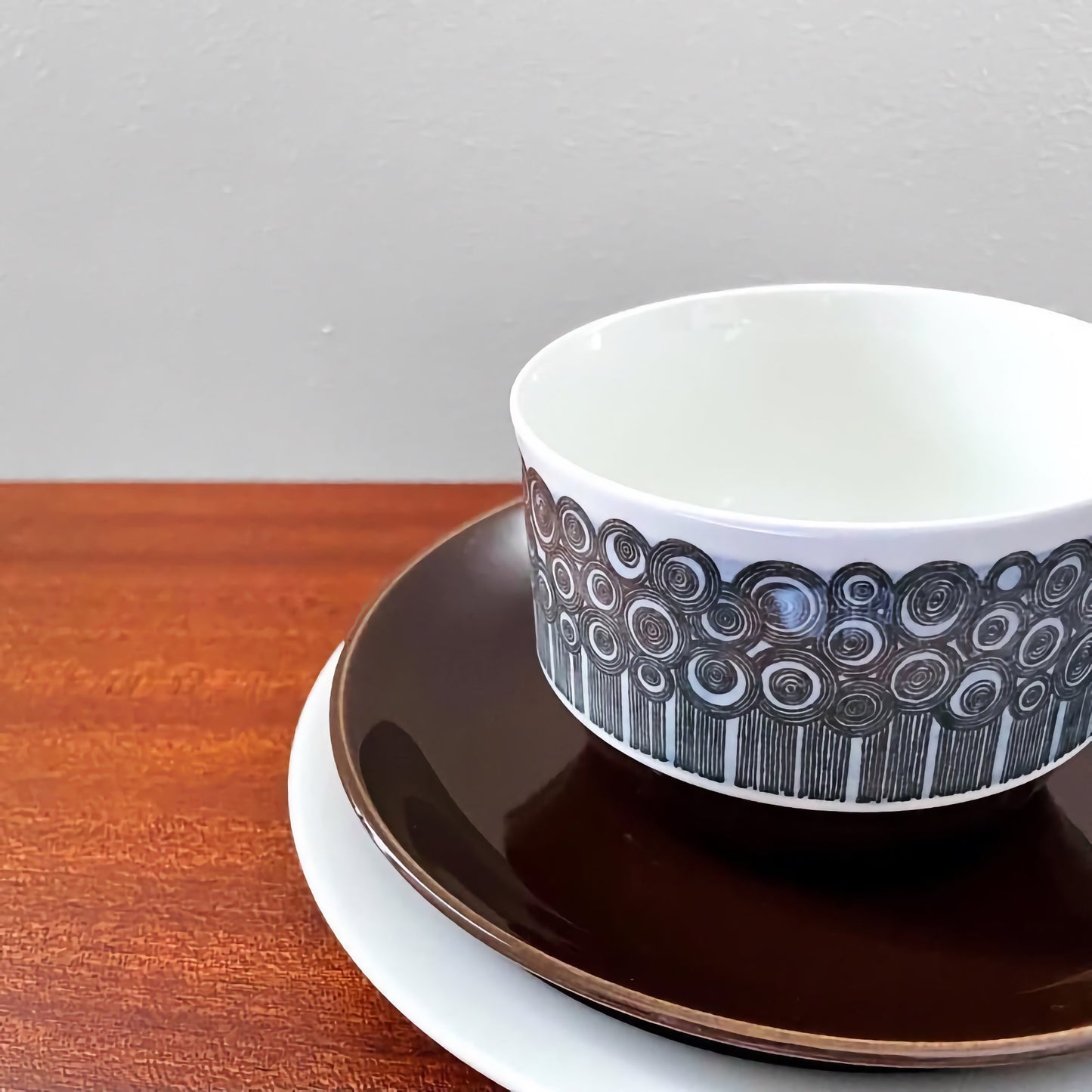 Rörstrand Amanda Tea Cup Trio Set