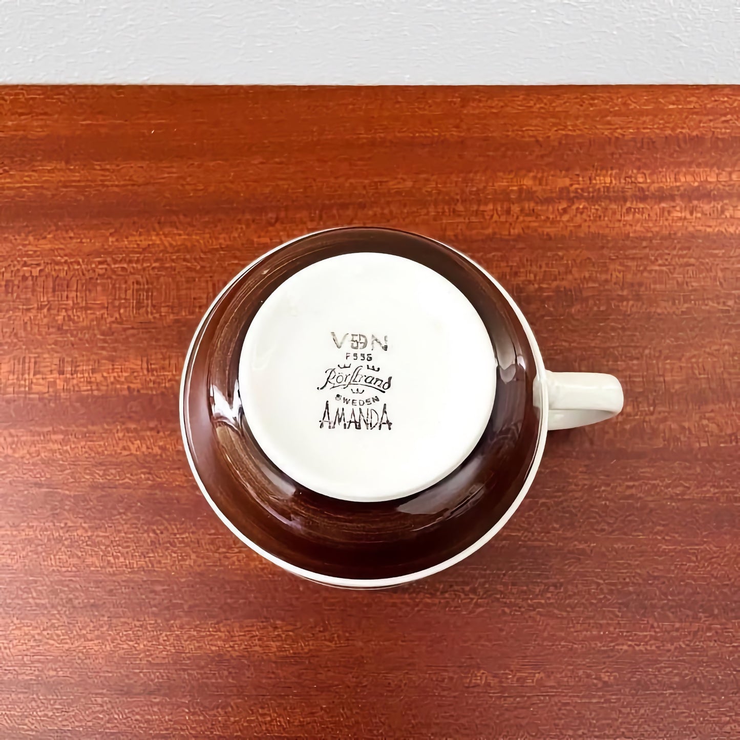 Rörstrand Amanda Tea Cup Trio Set