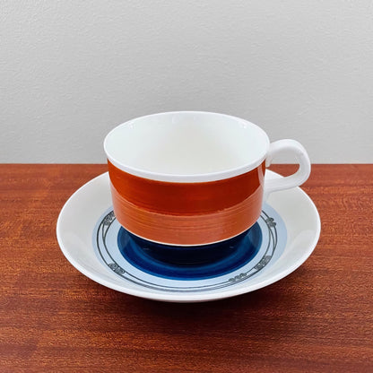 Rörstrand Augusta Tea Cup with Saucer