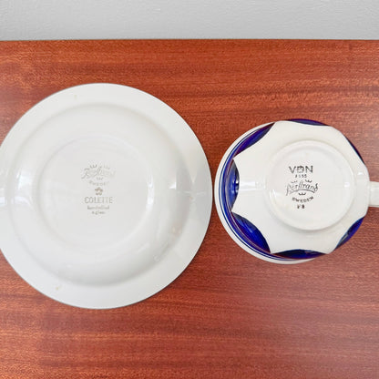 Rörstrand Colette Large Tea Cup with Saucer