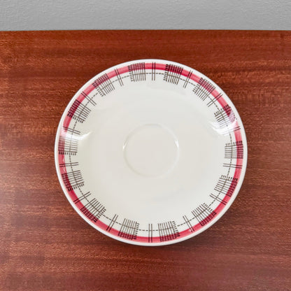 Rörstrand Fiesta Red Tea Cup with Saucer