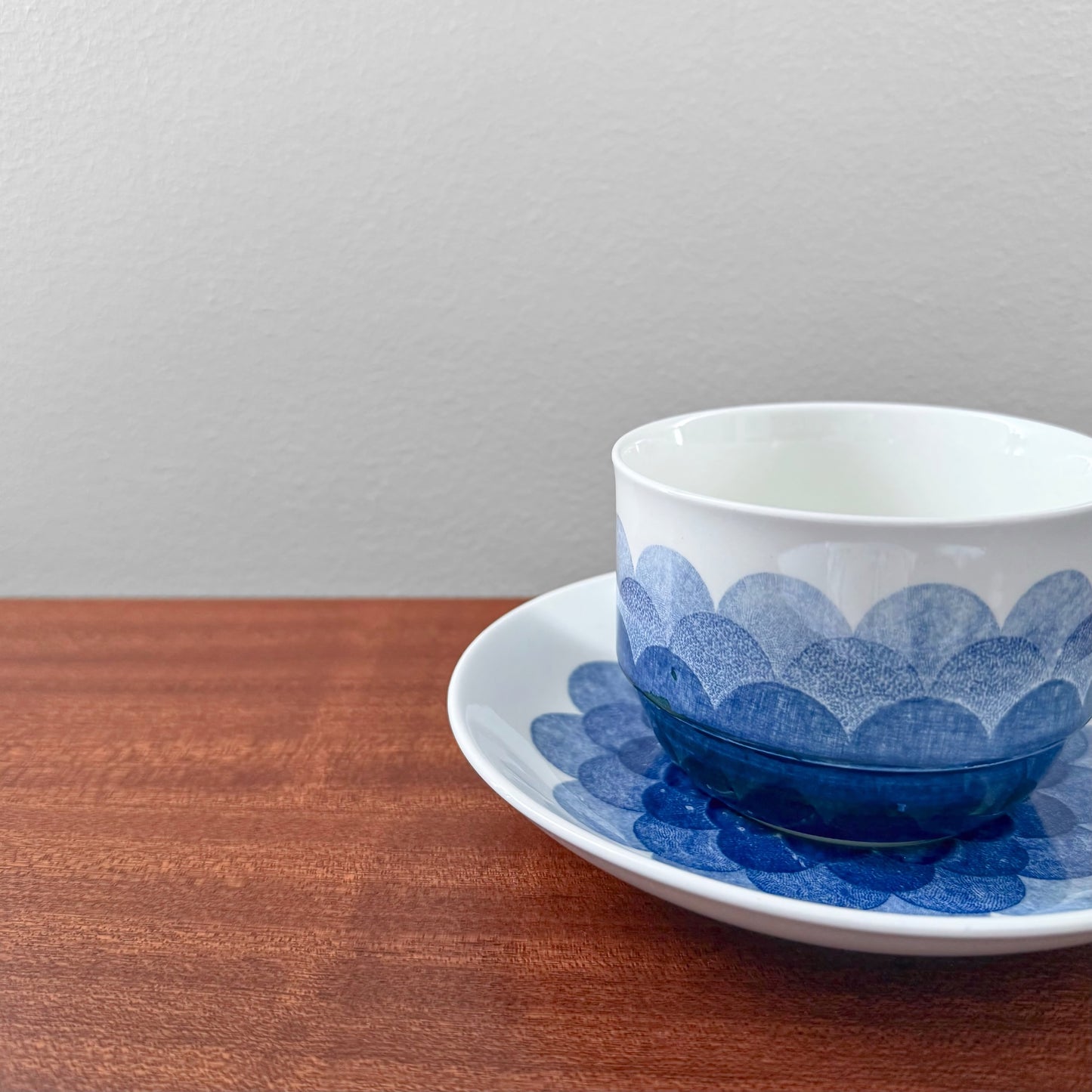 Rörstrand Klunk Tea Cup with Saucer