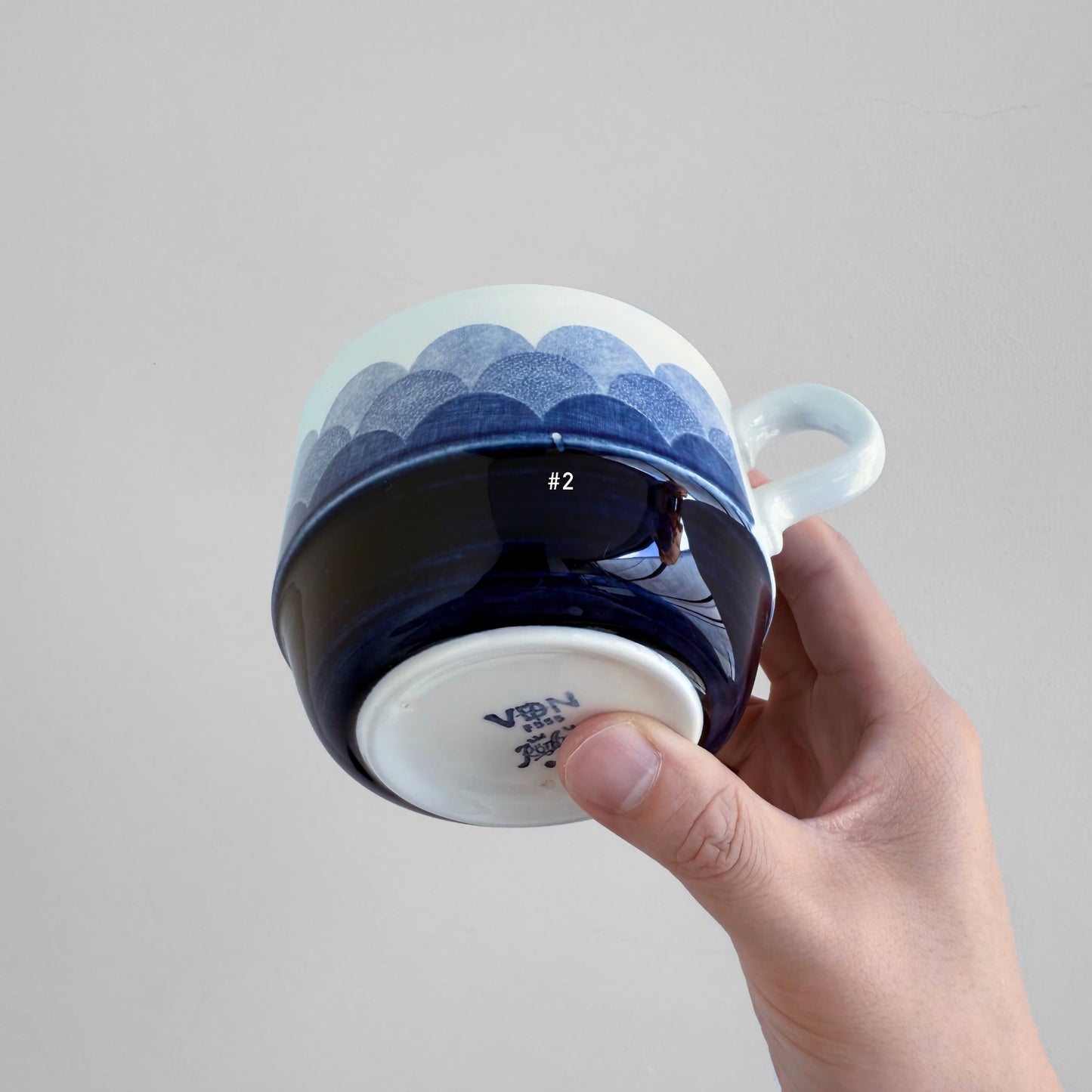 Rörstrand Klunk Tea Cup with Saucer