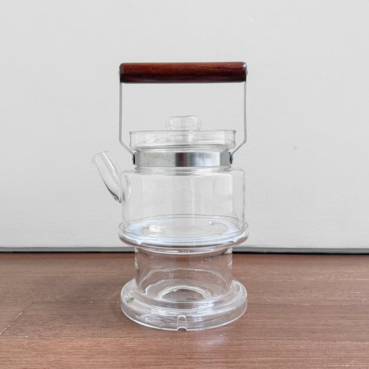 Signe Persson-Melin Boda Nova Large Glass Teapot with Warmer