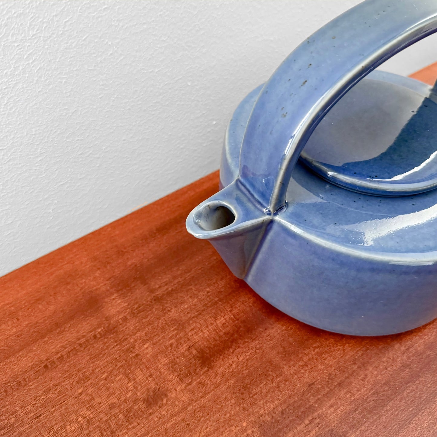Signe Persson-Melin Rörstrand Blue Stoneware Teapot