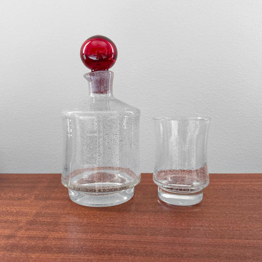 Tamara Aladin Star Glass Decanter with Tumbler