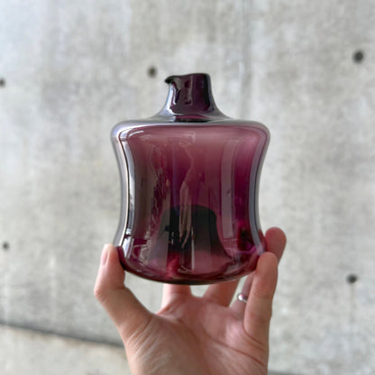 Timo Sarpaneva 2509 Purple Stackable Glass Bottle