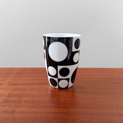 Verner Panton Geometri I Black Thermo Cup